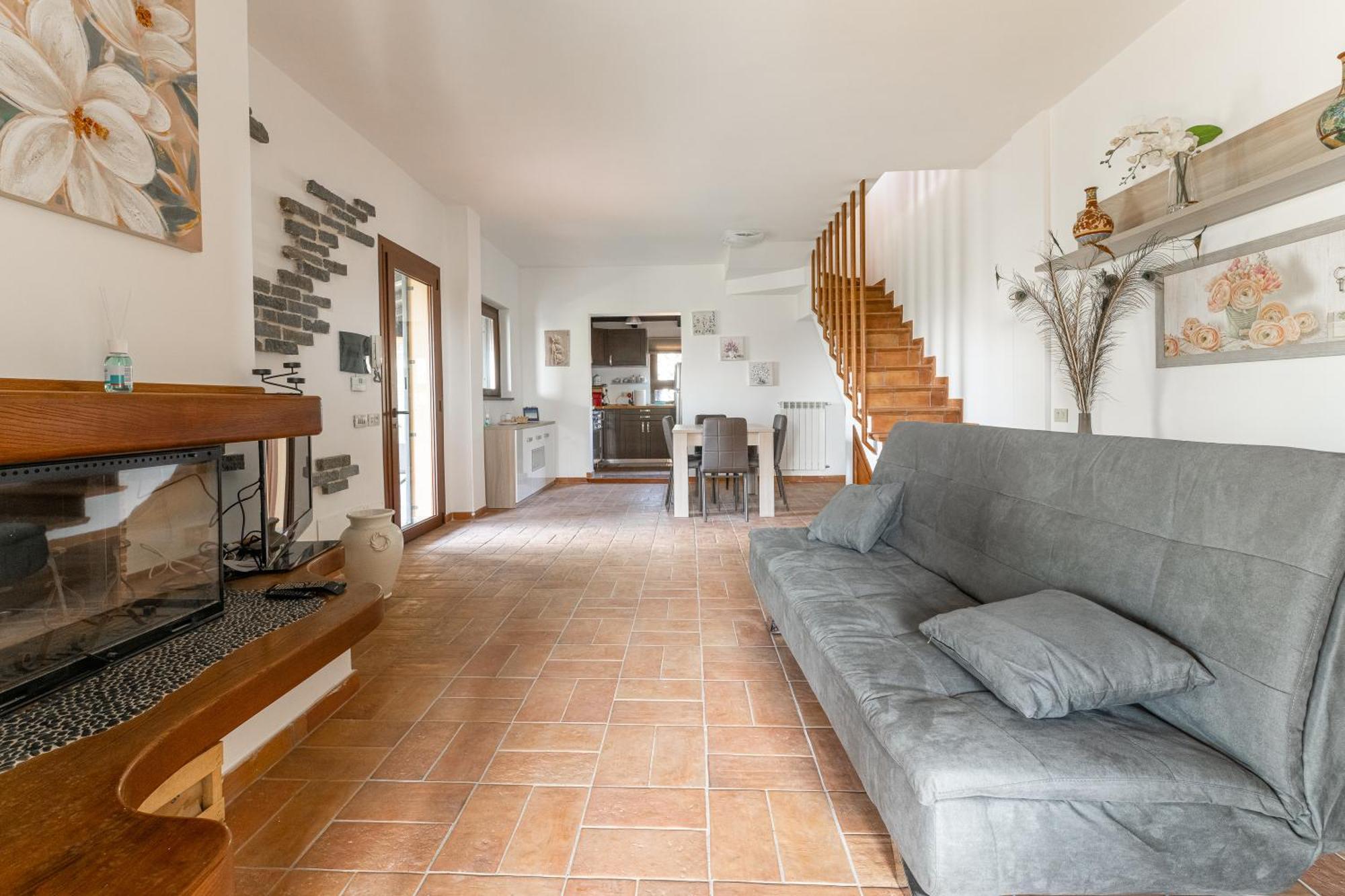 Villa A Casa Di Fio' Trevignano Romano Esterno foto