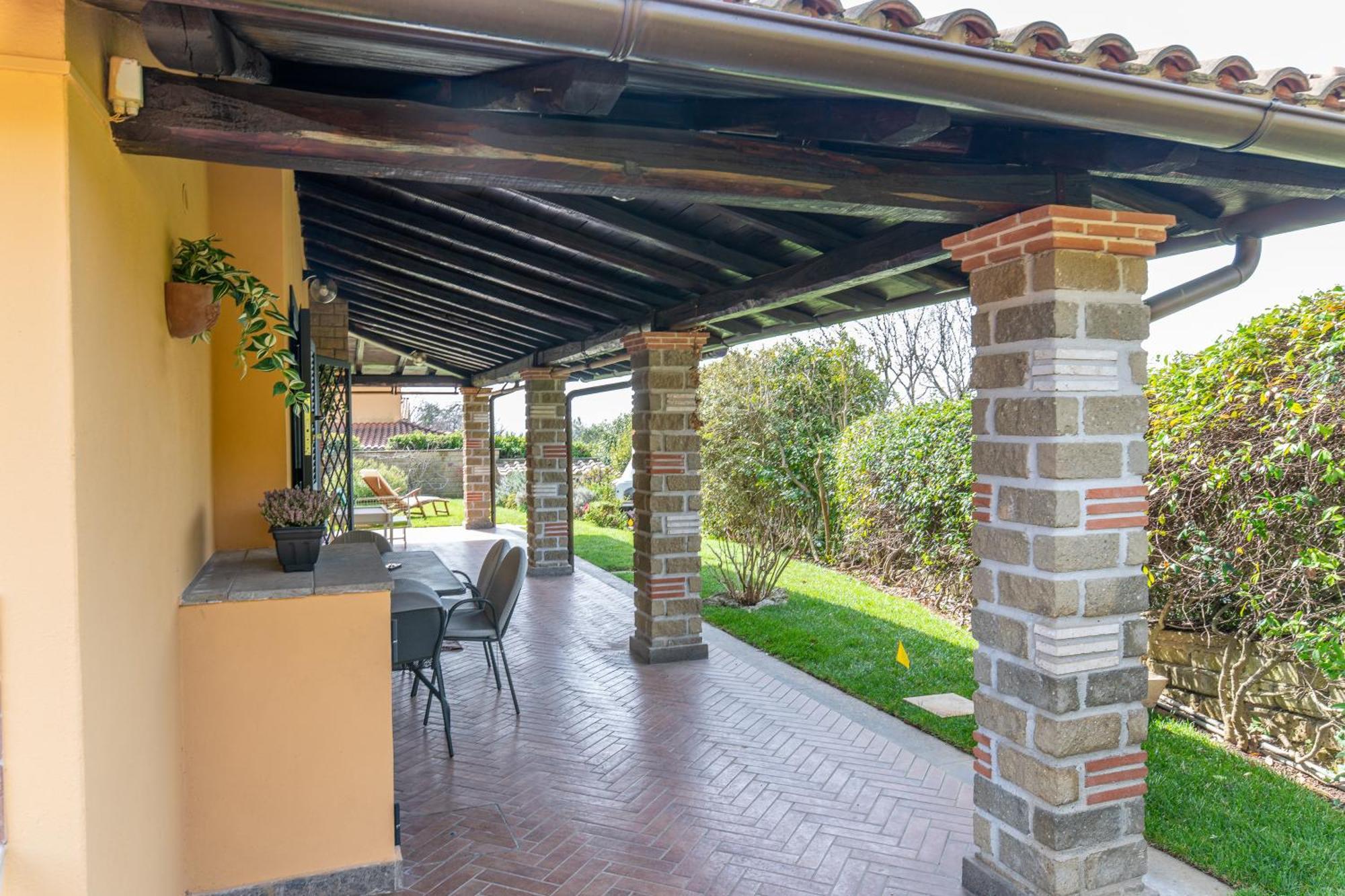 Villa A Casa Di Fio' Trevignano Romano Esterno foto