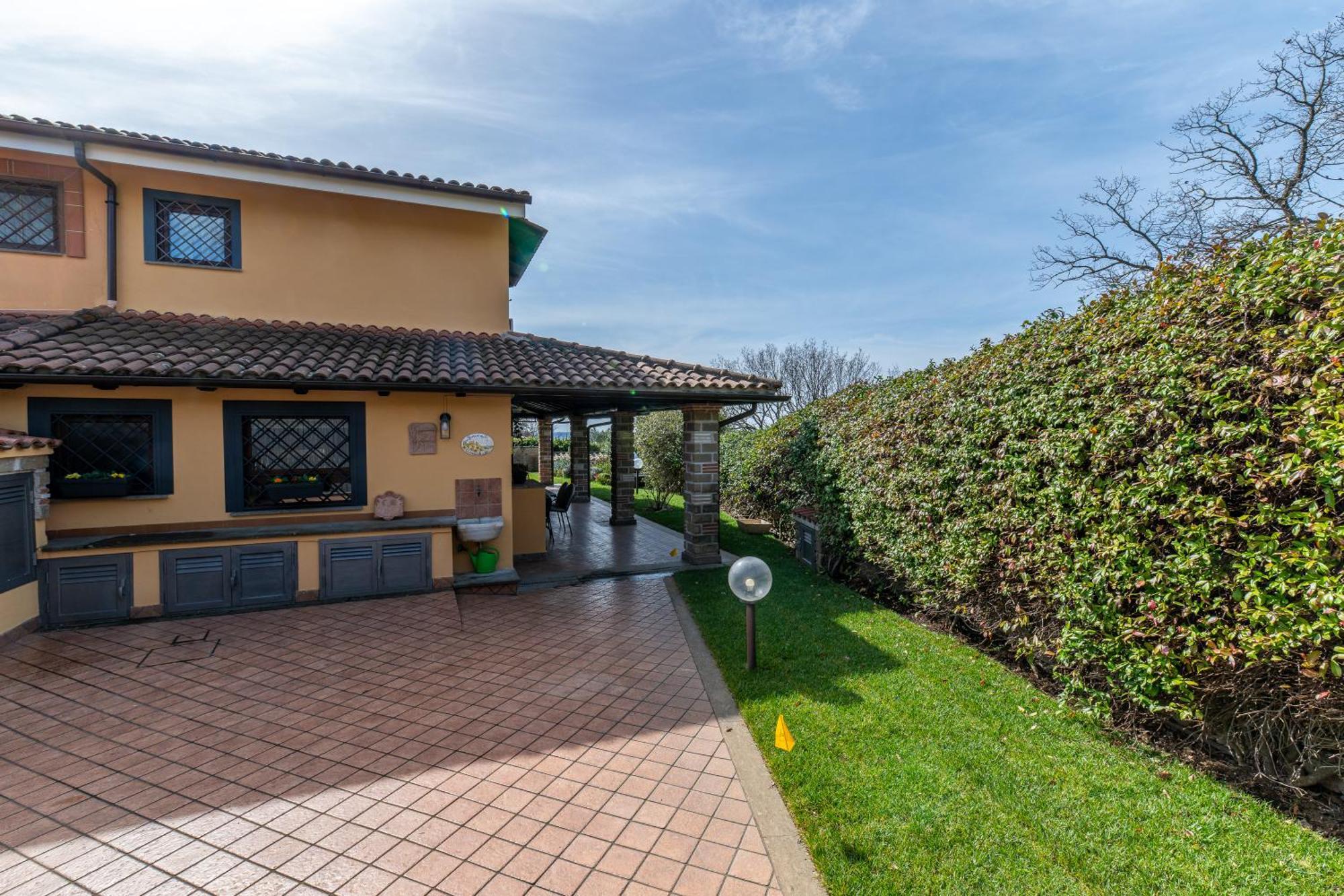 Villa A Casa Di Fio' Trevignano Romano Esterno foto